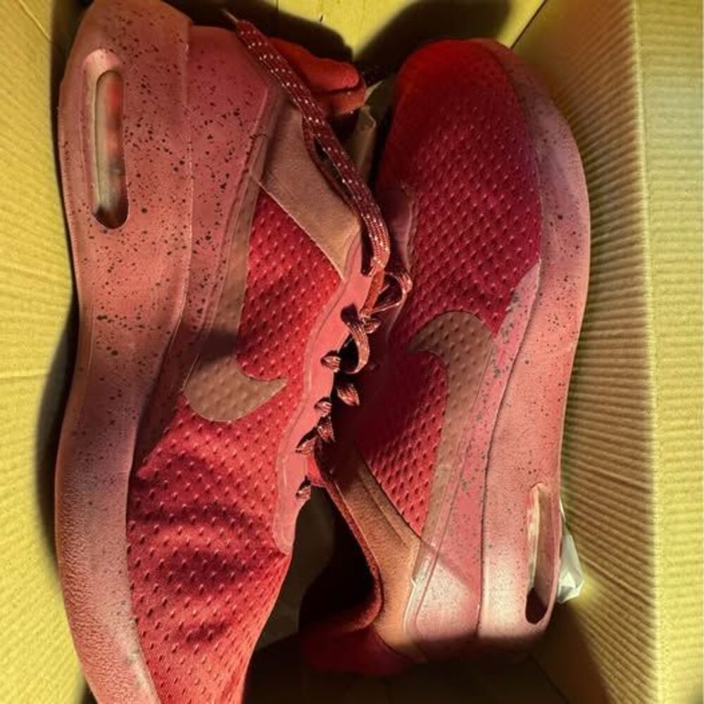 Nike Air Max Red Sneakers US Men's Size 13